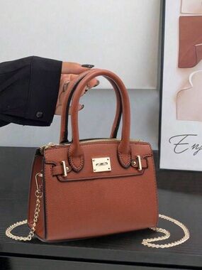 Classic Brown Mini Shoulder Crossbody Bag New